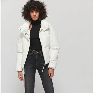 Apparis Camila vegan leather puffer jacket
